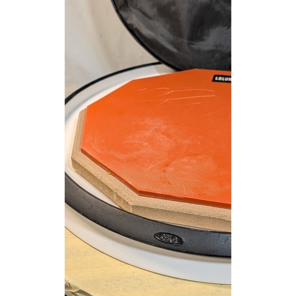 Evans lolunut RealFeel Drum Practice Pad Set Bundle Stand Case Multi Percussion - Picture 14 of 14